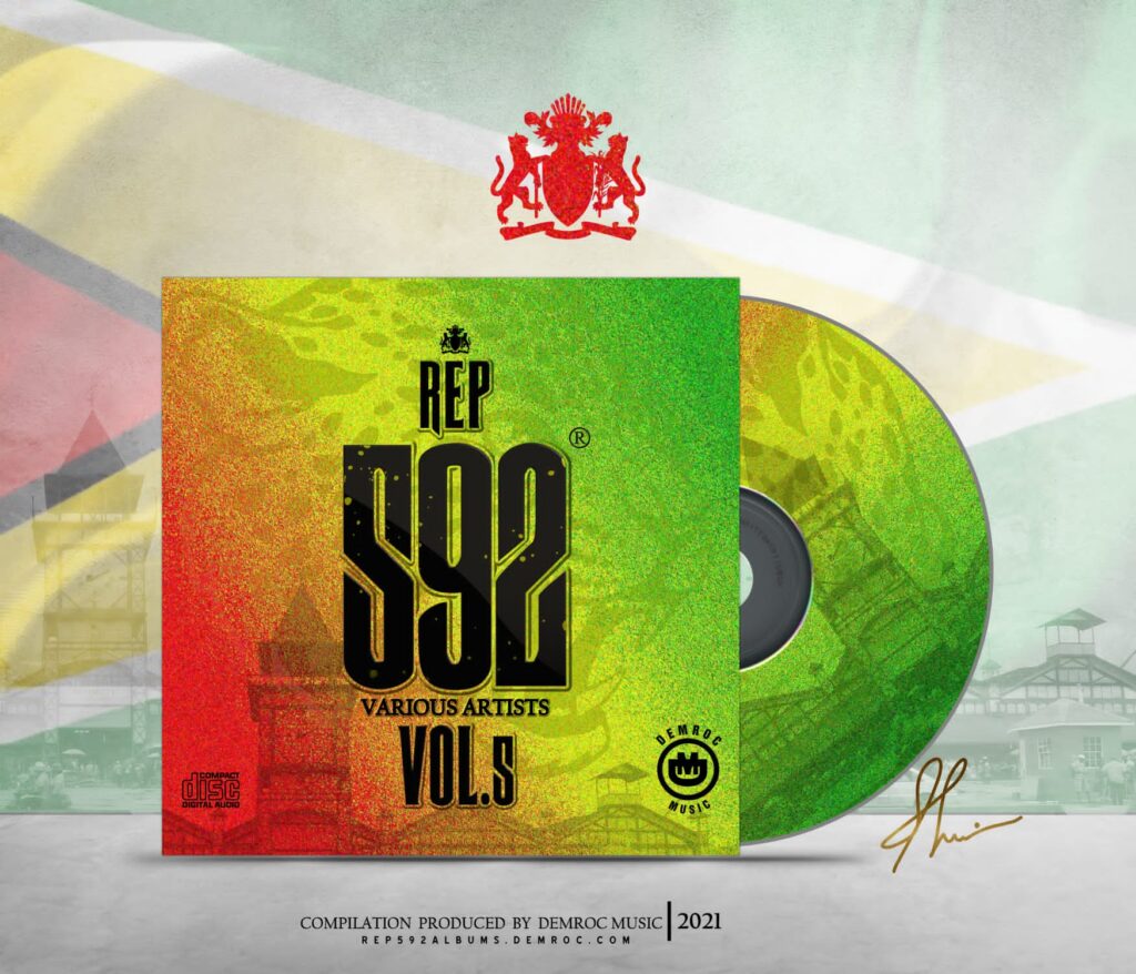 "REP 592 COMPILATION" VOL.5 ALBUM COVER