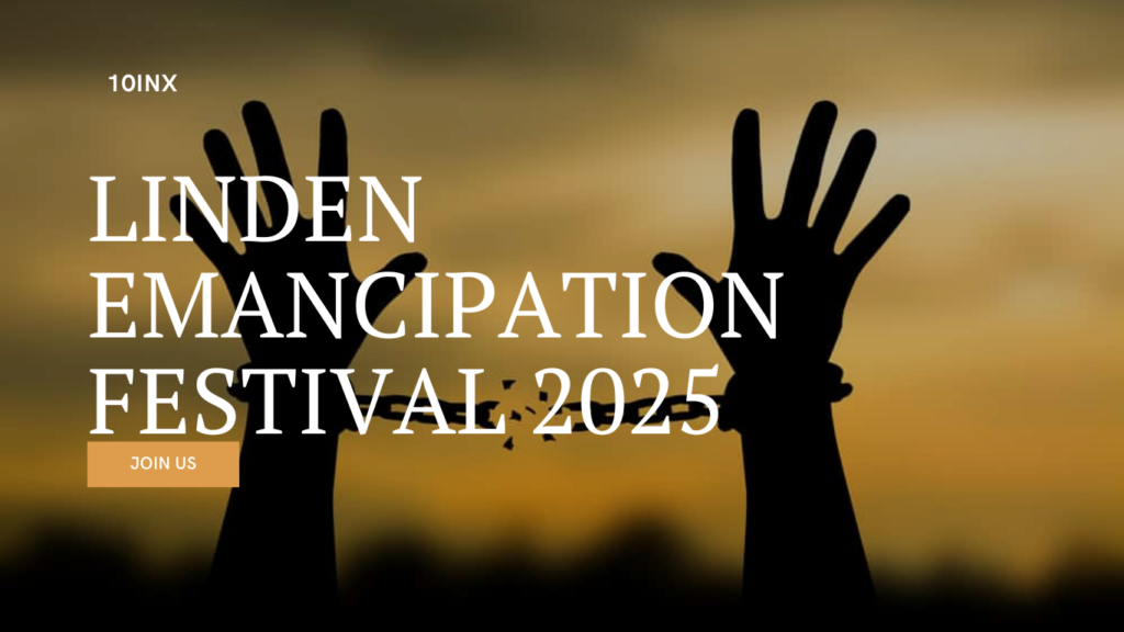 LINDEN EMANCIPATION FESTIVAL ANNOUNCEMENT